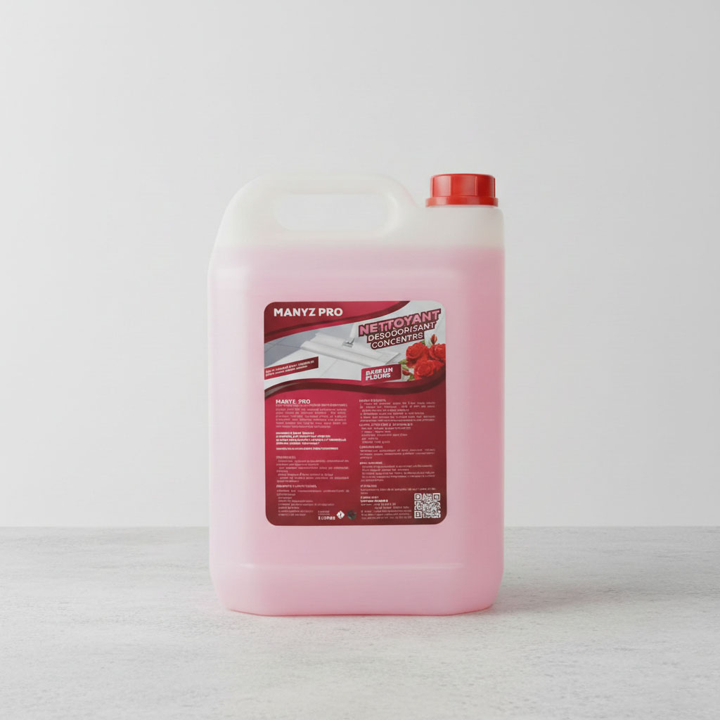 MANYZ PRO – Nettoyant Désodorisant Concentré (Parfum Fleurs)